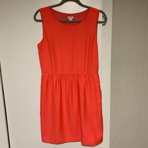 J.Crew | Women's Sleeveless Bright Pink Dress Size 8